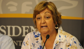 Ministra de Turismo y Deportes, Liliam Kechichian Ministra de Turismo y Deportes, Liliam Kechichian
