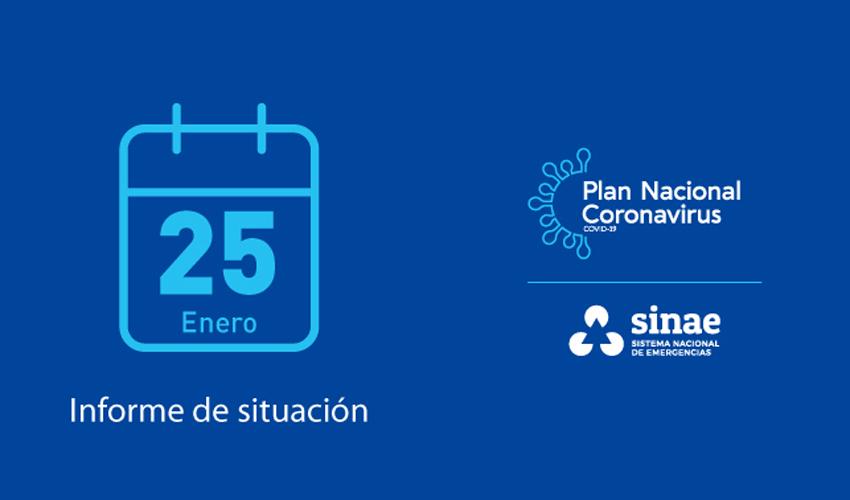 Reporte diario del Sinae Reporte diario del Sinae