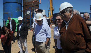 El Presidente José Mujica inaugura obras del nuevo puente sobre la laguna Garzón El Presidente José Mujica inaugura obras del nuevo puente sobre la laguna Garzón