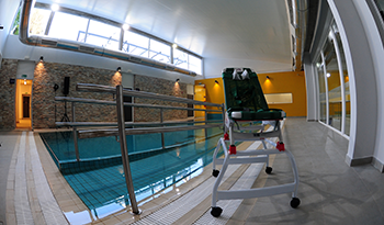 Nueva piscina para hidroterapia, ciudad de San José