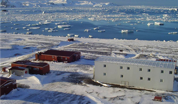 Base Científica Antártica Artigas en la isla Rey Jorge