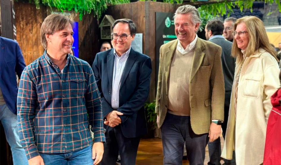 Lacalle Pou en Expo Uruguay Sostenible