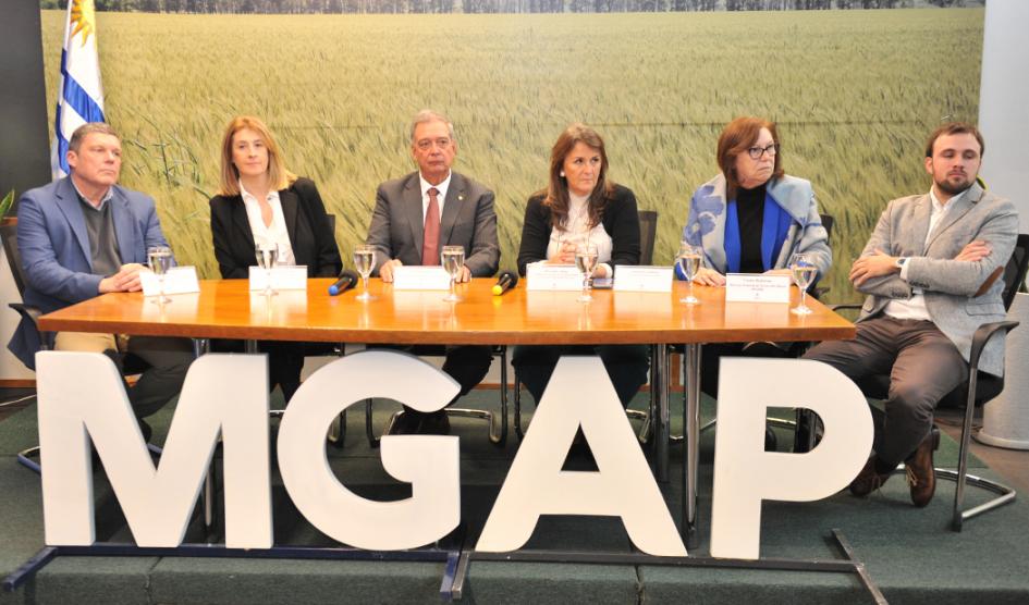 Autoridades del MGAP e Inefop