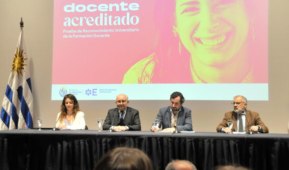 reconocimiento universitario de formación docente