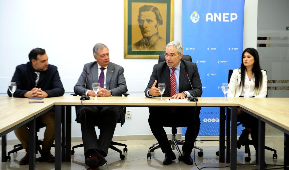 Autoridades de MGAP y ANEP