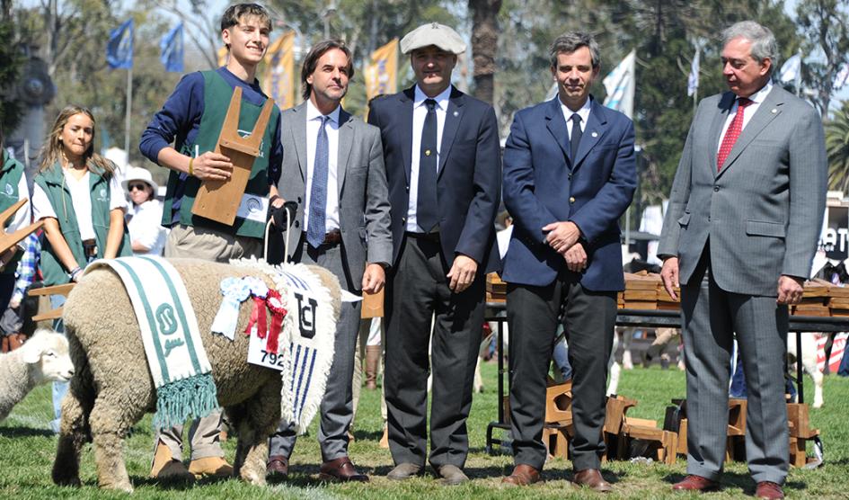 Lacalle Pou en cierre de Expo Prado 2023