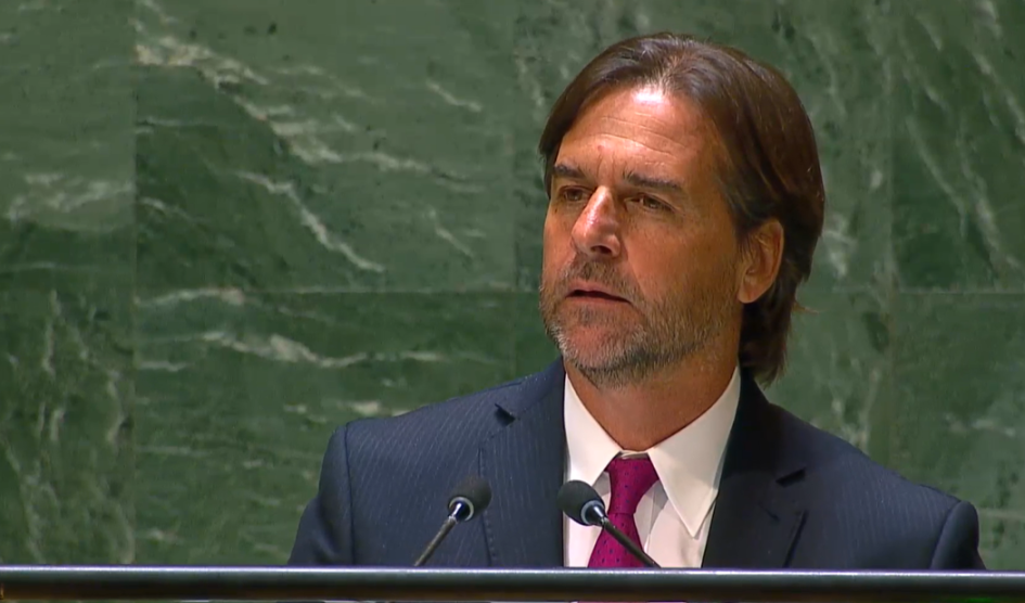 Lacalle Pou en la ONU