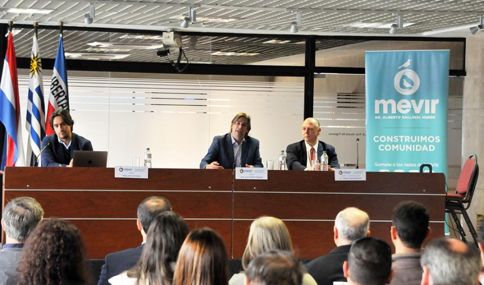 Mevir presentando su proceso de digitalización