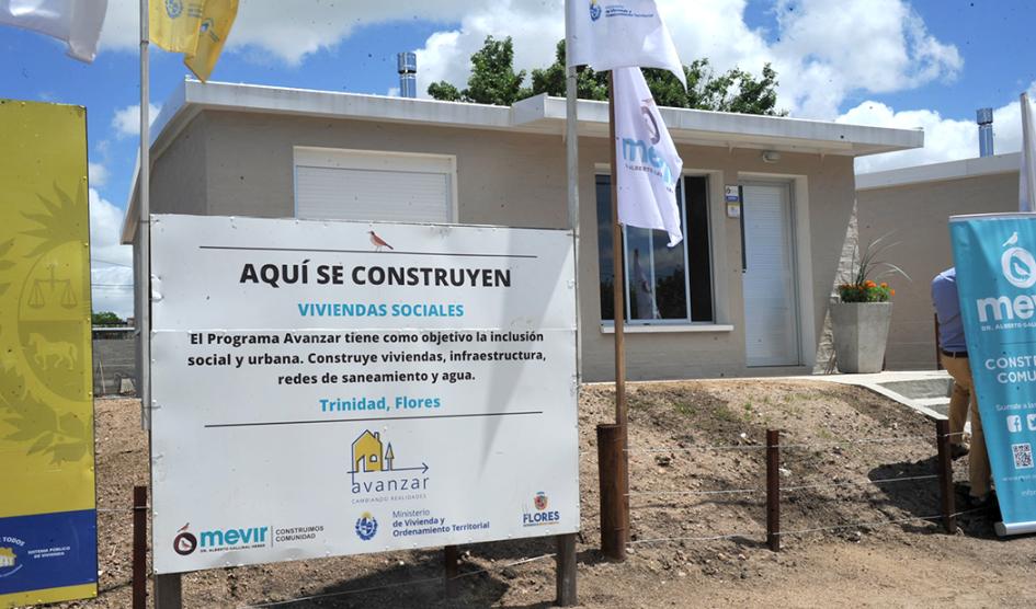 Fachada vivienda Plan Avanzar