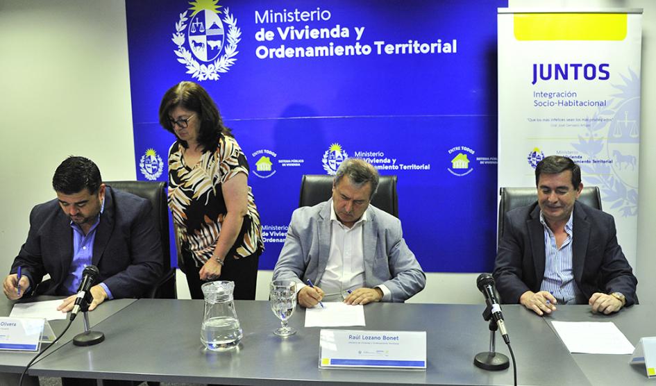 Firma de convenio