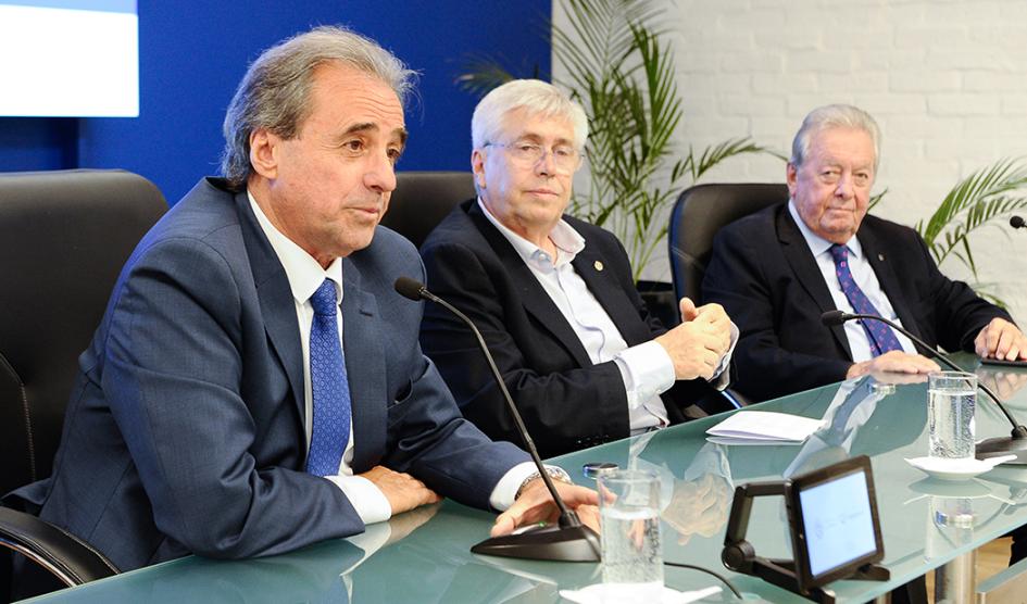 Autoridades del Ministerio de Turismo
