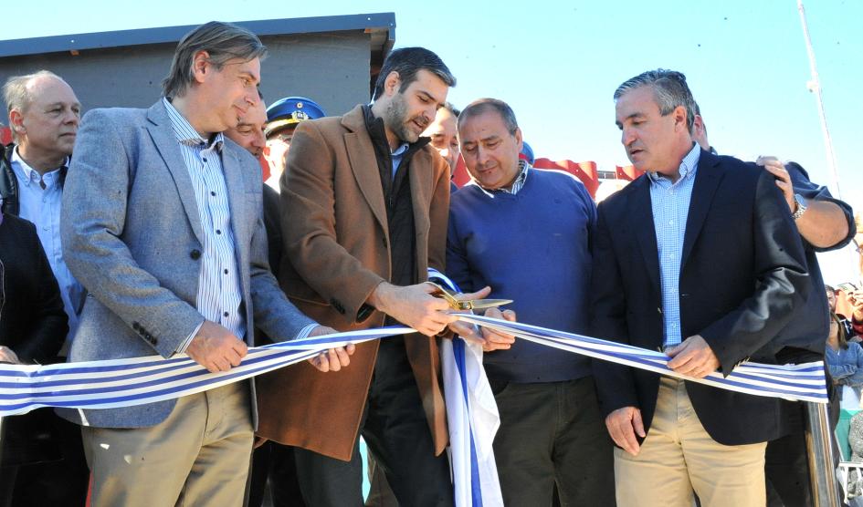 Inauguración de Bomberos en Tala