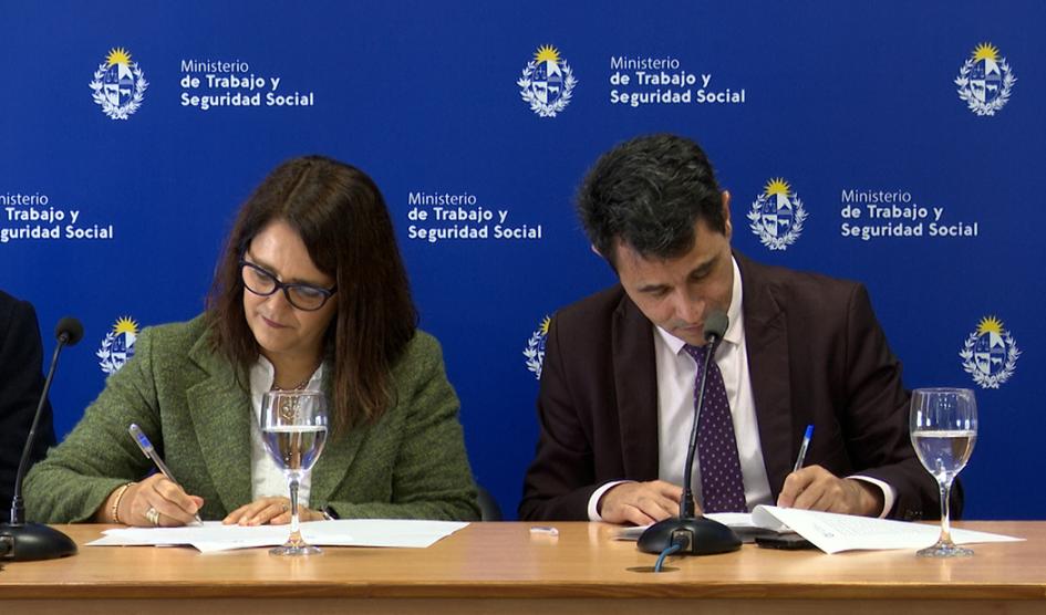 Firma de acuerdo en MTSS