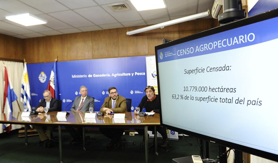 MGAP anuncia avances del censo agropecuario