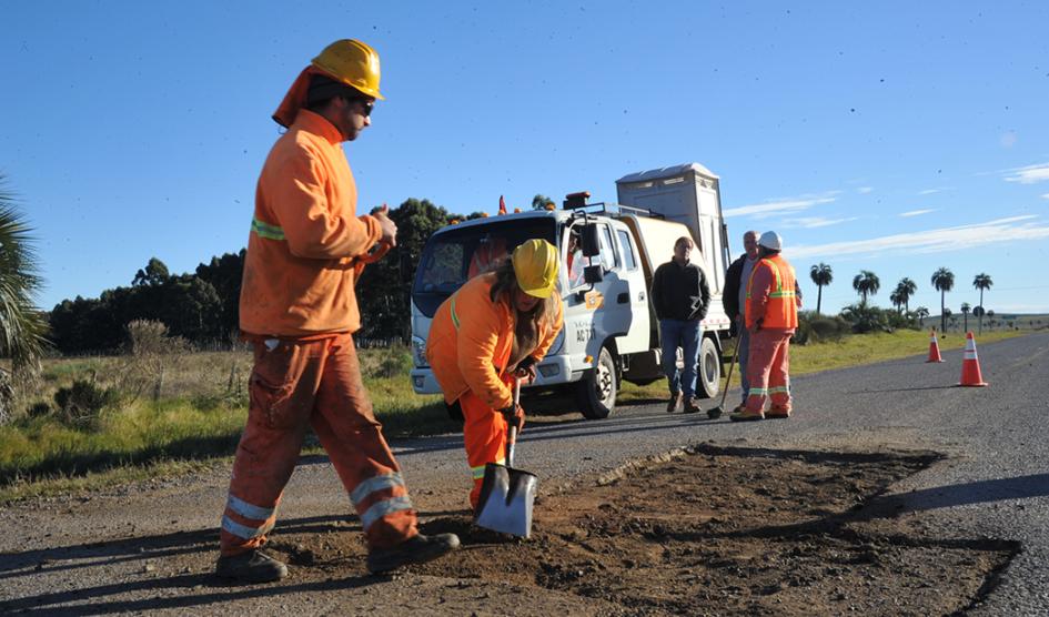 Obras en rutas