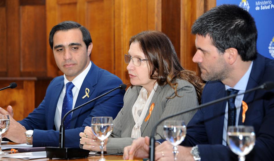 Autoridades de MSP y MIDES