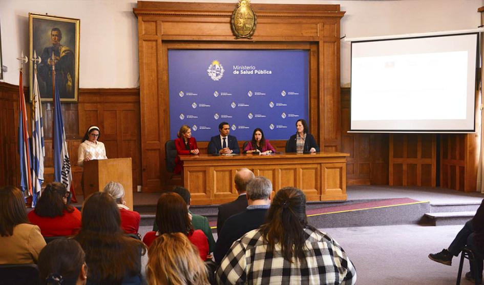 Autoridades del MSP y de embajada de EE. UU.