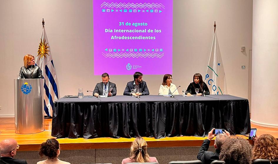Acto por el Día Internacional de los Afrodescendientes