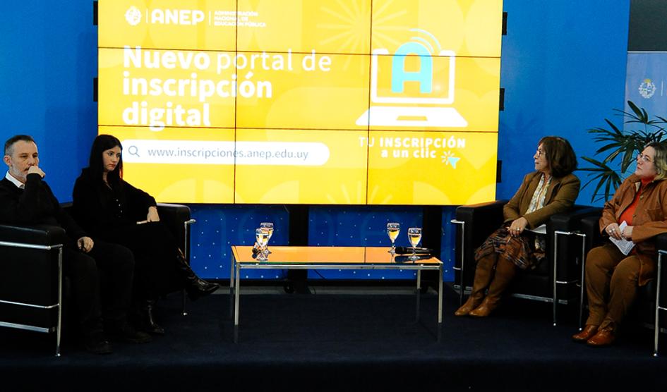 ANEP presentó sitio web para inscripciones