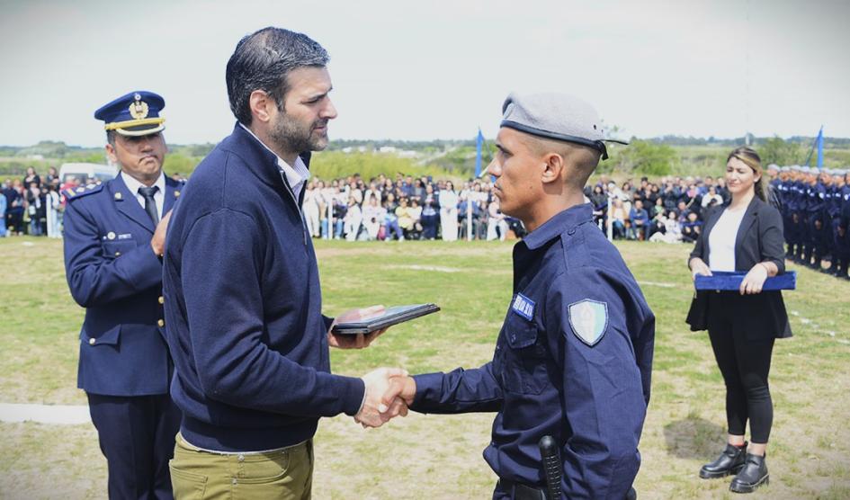 Martinelli en egreso de agentes penitenciarios