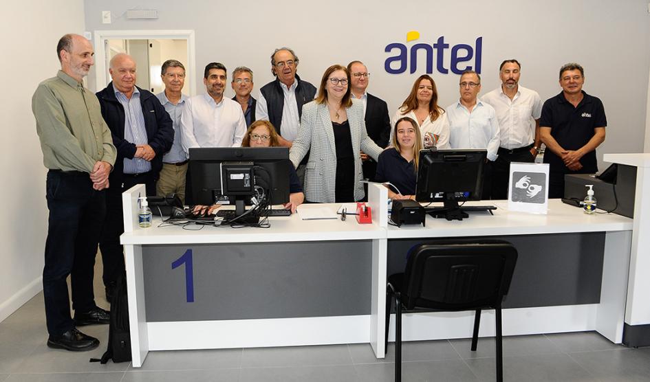 Oficina de Antel en Aiguá