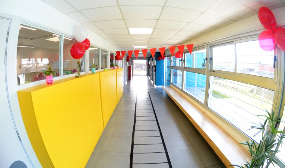 Foto del interior del nuevo CAIF