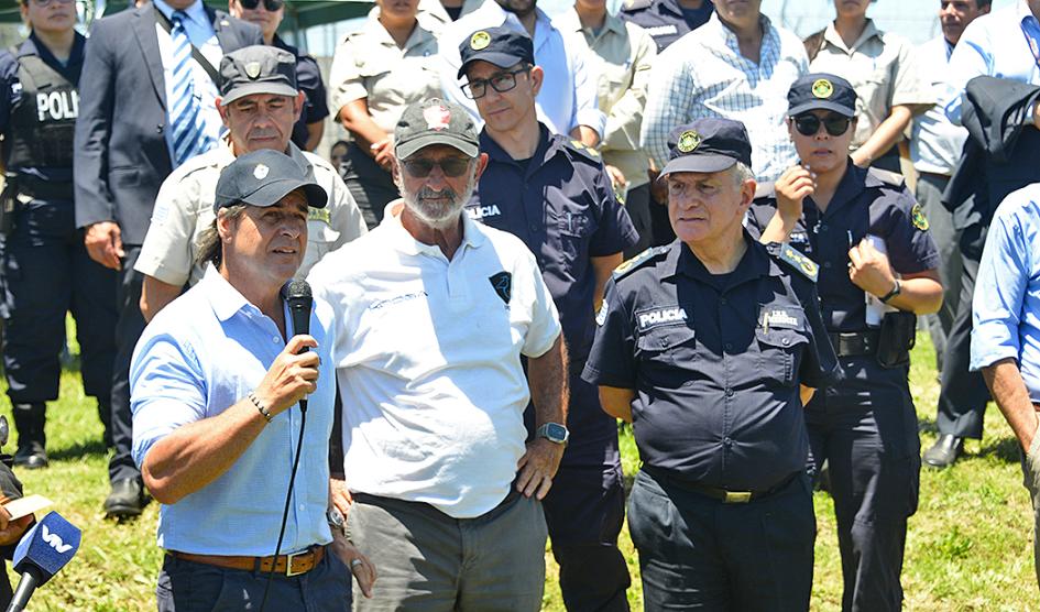 Lacalle Pou con Zerbino y Mendoza