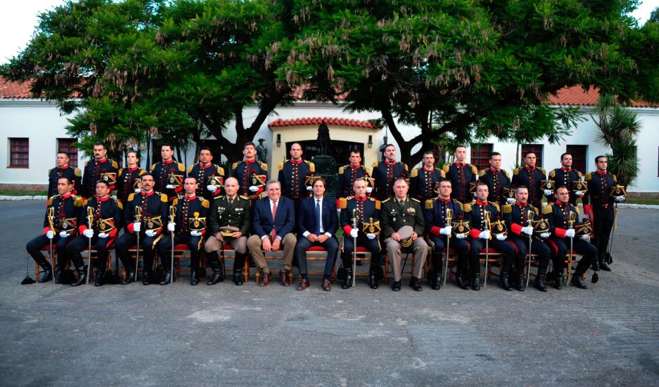 Lacalle en Regimiento Blandengues