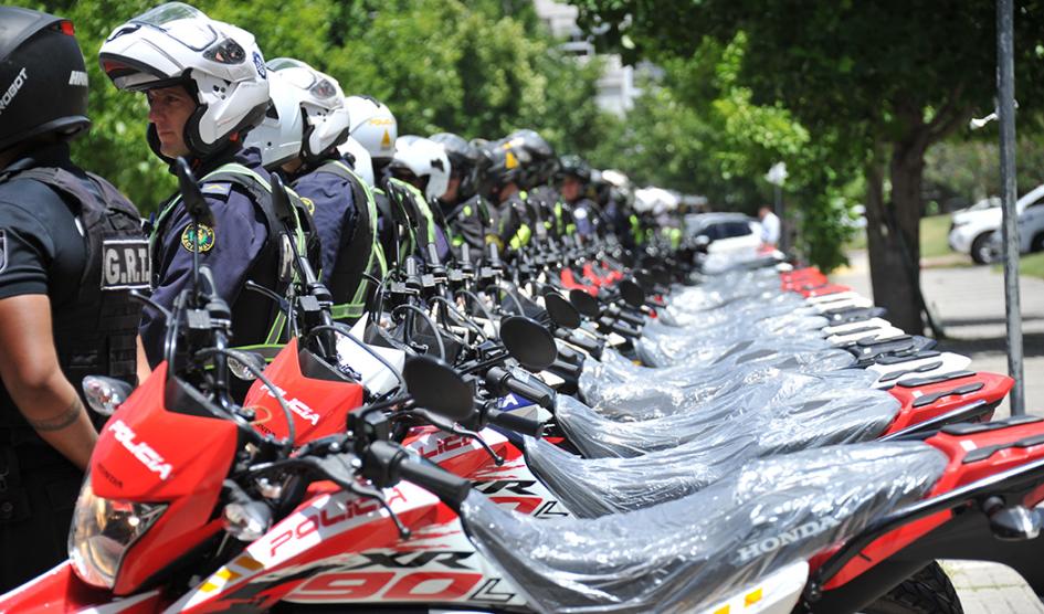 Motos de Policía Nacional