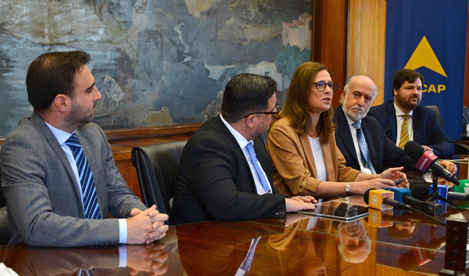 Conferencia de prensa de ANCAP y HIF
