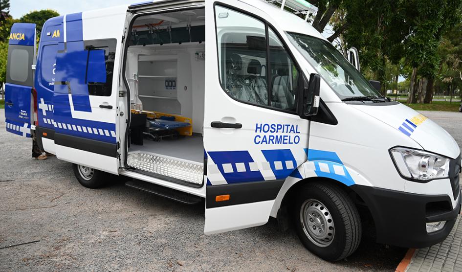Ambulancia del Hospital de Carmelo