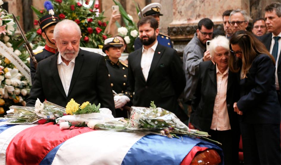 Lula da Silva en despedida a Mujica Lula da Silva en despedida a Mujica