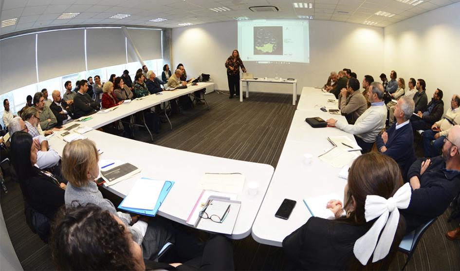 Autoridades reunidas para analizar presencia del picudo rojo