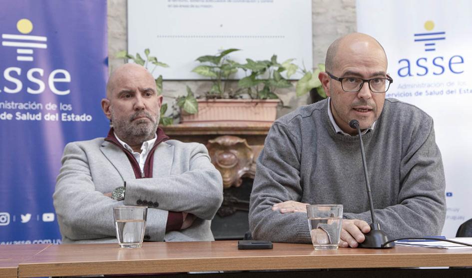 ASSE presentó Plan Invierno enfocado en niños y adolescentes Autoridades en conferencia
