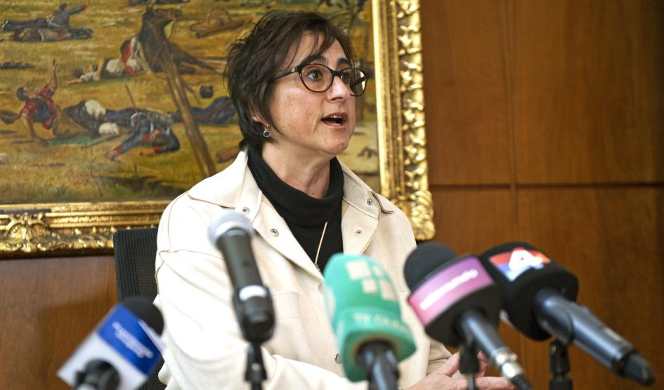 Presidenta del BPS, Jimena Pardo Presidenta del BPS, Jimena Pardo