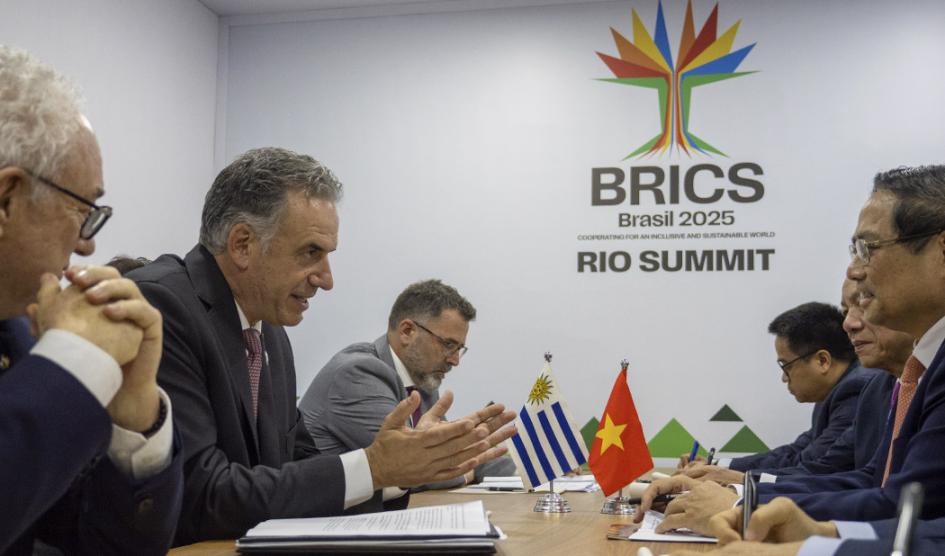Orsi participó de tres encuentros bilaterales en BRICS