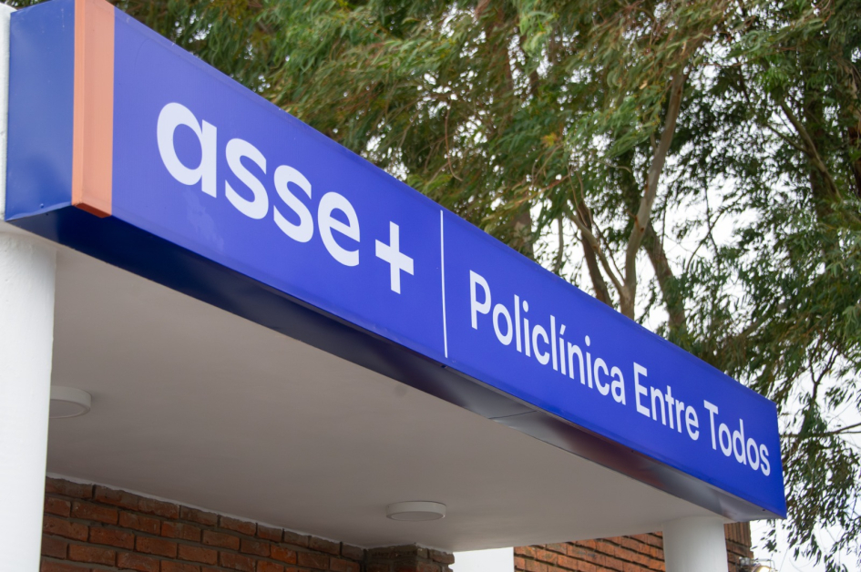 Fachada policlínica ASSE