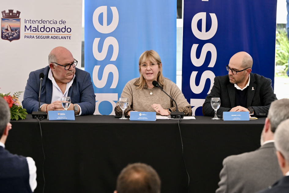 Miguel Abella, Cristina Lustemberg y Álvaro Danza