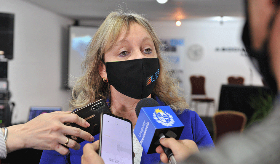 Presidenta de UTE, Silvia Emaldi Presidenta de UTE, Silvia Emaldi