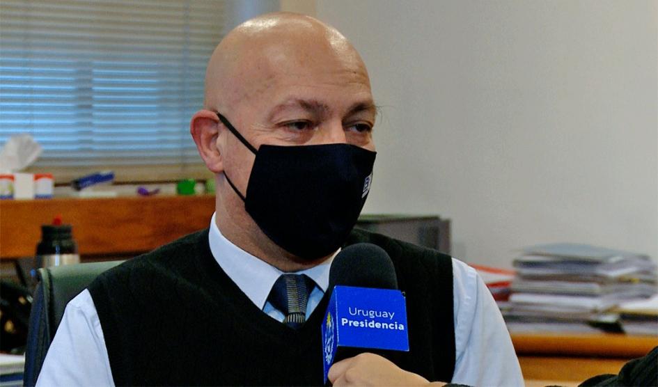 Presidente del BPS, Hugo Odizzio Presidente del BPS, Hugo Odizzio