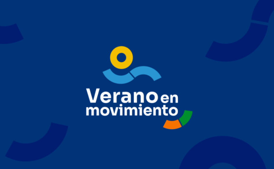 Verano en Movimiento desplegará actividades en diferentes puntos del país Logo de la campaña Verano en Movimiento