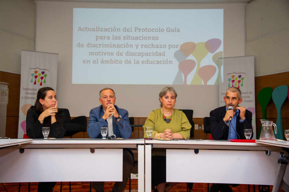 Presentación del Protocolo guía para situaciones de discriminación y rechazo por motivos de discapacidad en el ámbito educativo