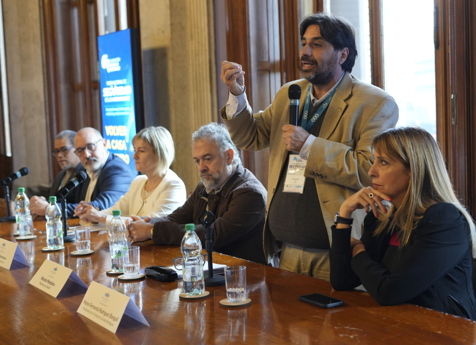 Marcelo Metediera en Foro Nacional de Seguridad de los Motociclistas