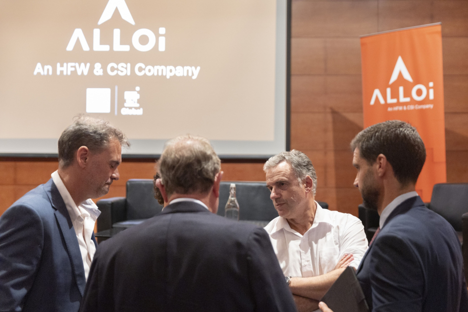 Presidente Orsi en presentación de nueva empresa de servicios globales