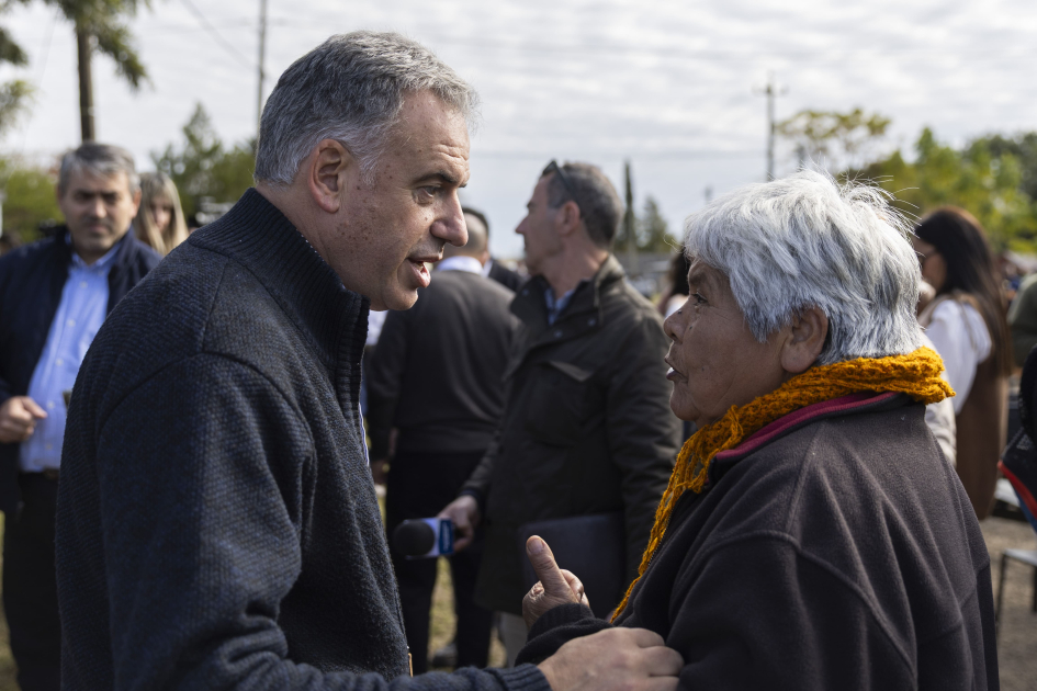 Presidente Orsi en pueblo Yacaré