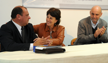 Autoridades en asunción de Dardo Rodríguez en el directorio de INAU Autoridades en asunción de Dardo Rodríguez en el directorio de INAU