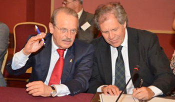 Gobernador del Estado de Rio Grande do Sul, Tarso Genro y el canciller, Luis Almagro Gobernador del Estado de Rio Grande do Sul, Tarso Genro y el canciller, Luis Almagro