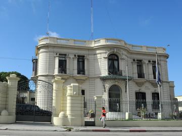 Sede central del Ministerio de Defensa Nacional en Montevideo