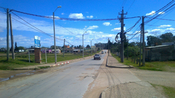 Estado actual de la calle Miguel Barreiro en Melo, Cerro Largo Estado actual de la calle Miguel Barreiro en Melo, Cerro Largo