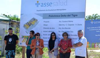 Presentación del proyecto de policlínica de Delta del Tigre, San José